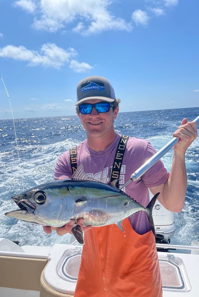 Tuna caught on charter boat